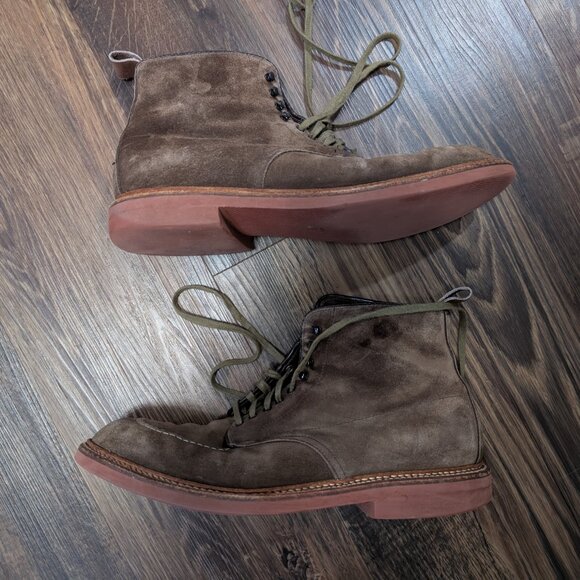 suede Alden Indy boots for J.Crew men's 10D - Picture 4 of 6